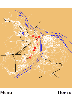 Карта Нижнего Новгорода
