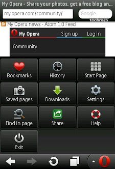 Программы под Symbian OS - Opera Mini для Symbian S60v2 (Nokia и другие)