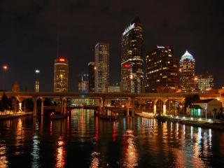 Tampa Bay water and skyline